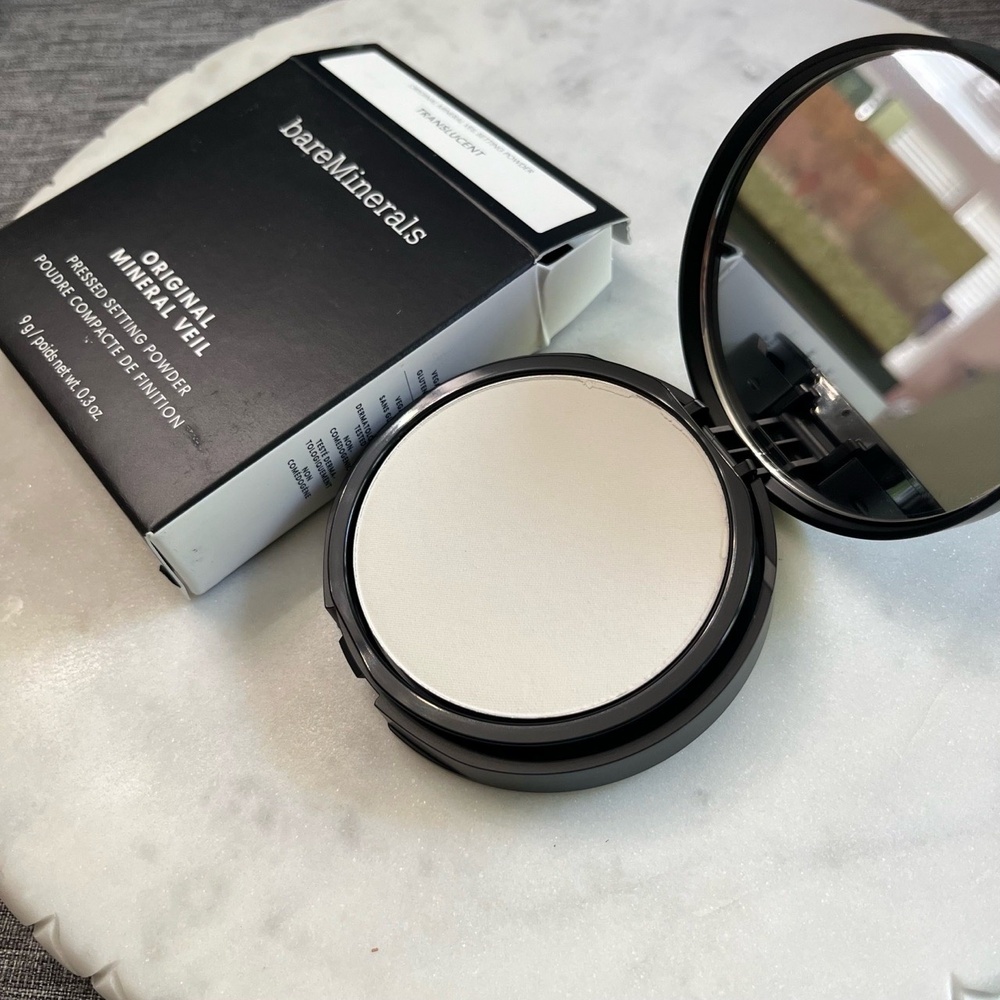 New NWT bareMinerals Original Mineral Veil Pressed Setting Powder TRANSLUCENT 9g